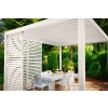 Pergola ogrodowa MIRADOR Premium 111 Delux 3 x 4m Biały